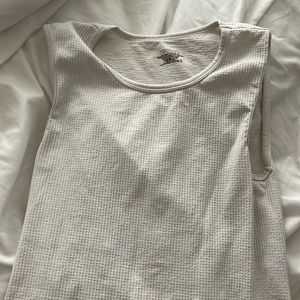 Athleta fitness tank top-white size small-medium